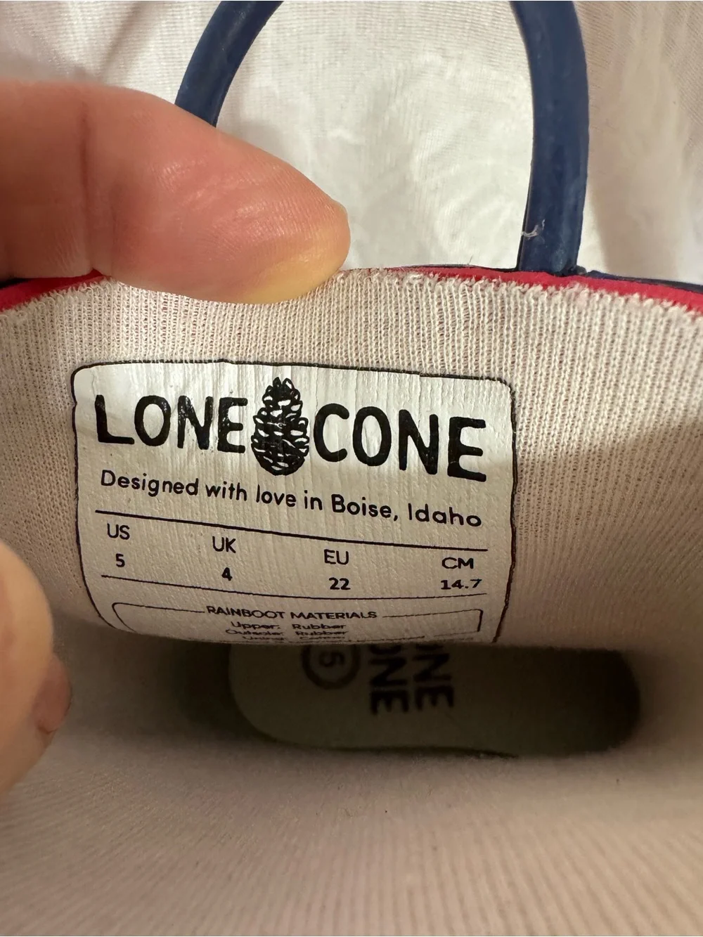 Lone Cone Rain Boots